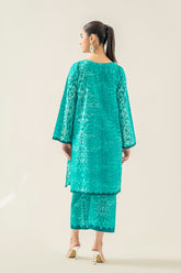 2-Pc Printed Lawn Shirt with Straight Trouser SCPM3-004